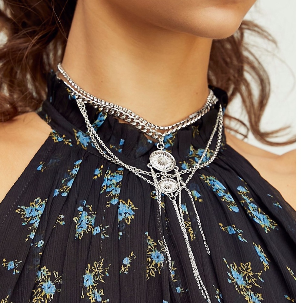 Free people step up necklace